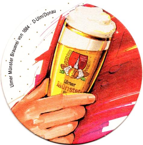 ulm ul-bw mnster aus 1-2a (rund215-hand mit bierglas)